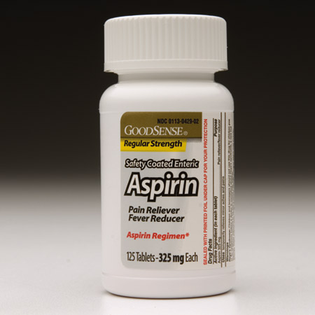 ASPIRIN, COATED, 325MG